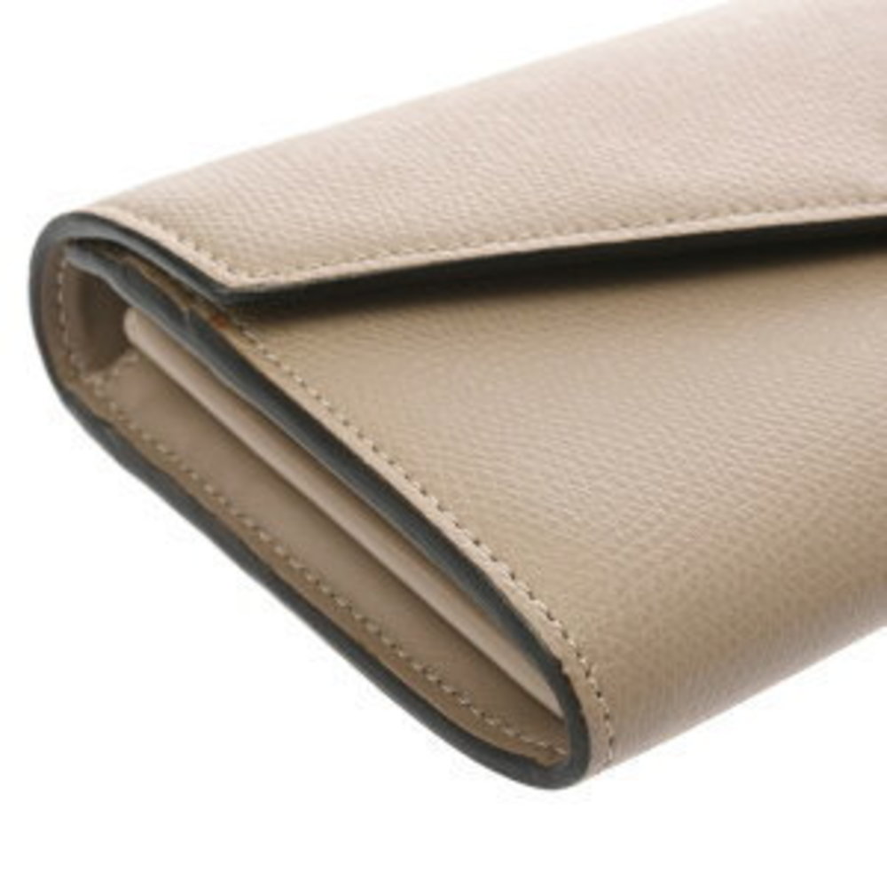Fendi Long Wallet Greige Calf Leather - Picture 4 of 10